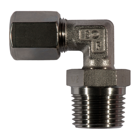 13077400 Male adaptor elbow union (R) Serto Elbow adaptor fittings/unions