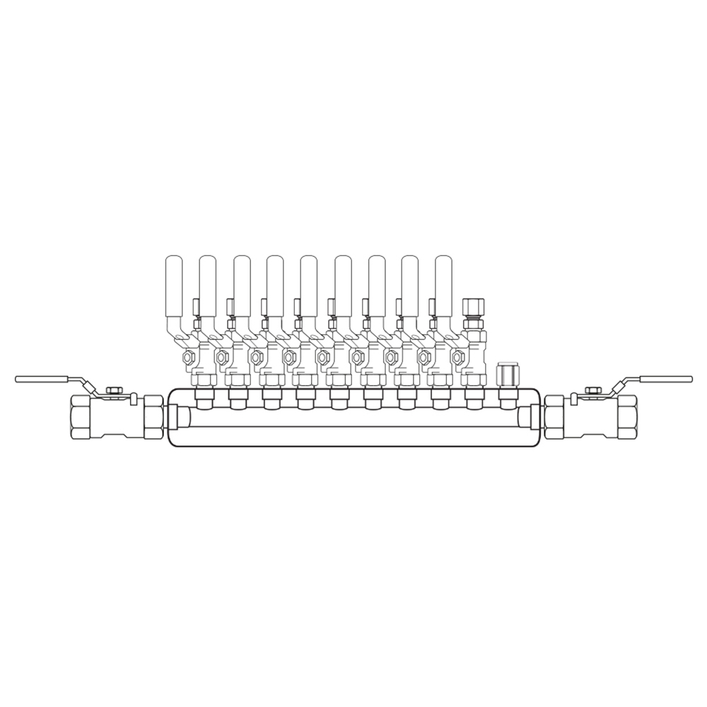 M3094112 Manifolds Stainless Steel Single Sided