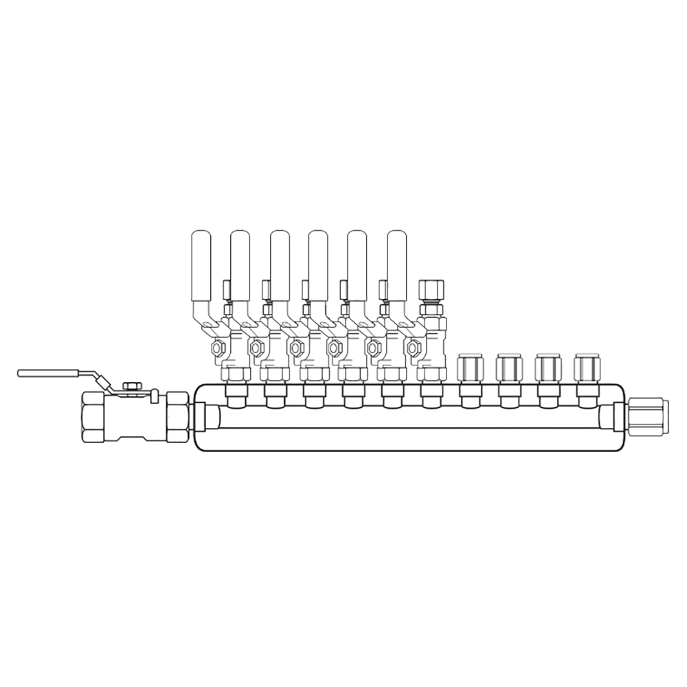 M4064111 Manifolds Stainless Steel Single Sided