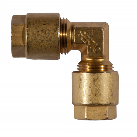 Union Elbow Brass Compression & Tube Fitting - Hose Factory