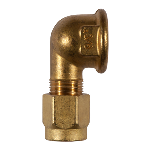 12092500 Female adaptor elbow union (G) Serto Elbow adaptor fittings/unions