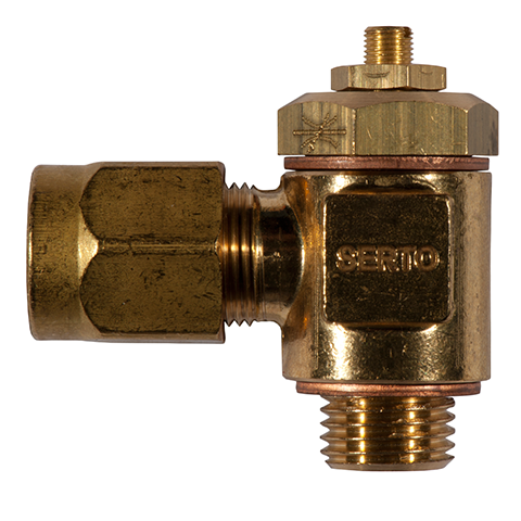 22015340 Single banjo (Throttle valve) Serto Elbow adaptor fittings/unions